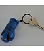 PunchR™  Punch Round Boxhandschuh Schlüsselring Blau Schwarz