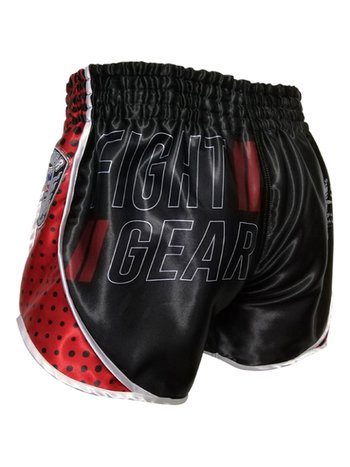 Booster Booster Muay Thai Shorts Ad Vintage Black Red