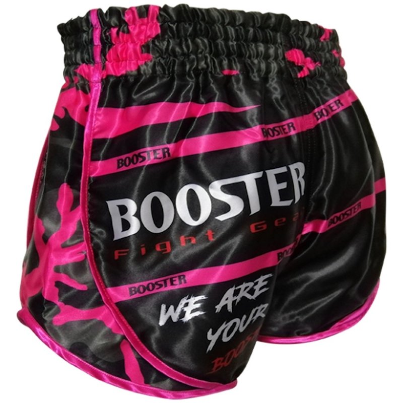 METAL BOXE Short de boxe thaï femme THAÏ rose - Private Sport Shop