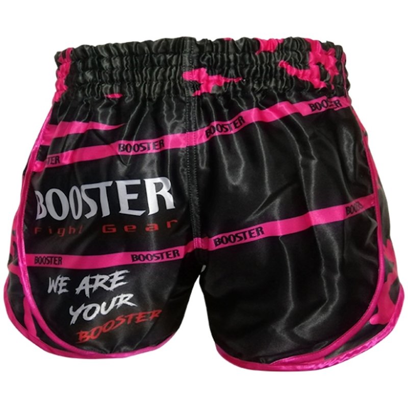 Booster Booster Dames Muay Thai Short Ad Pink Corpus