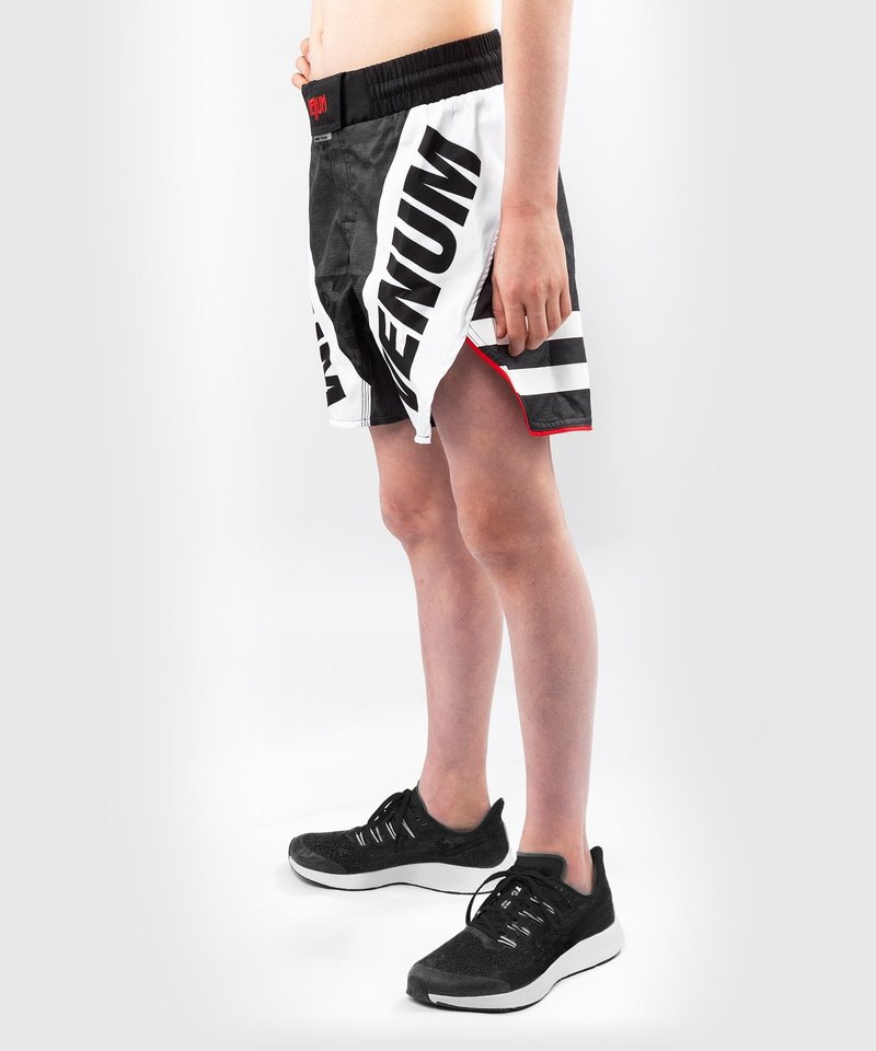 Venum Venum Fightshorts Bandit Kinderen Zwart Grijs