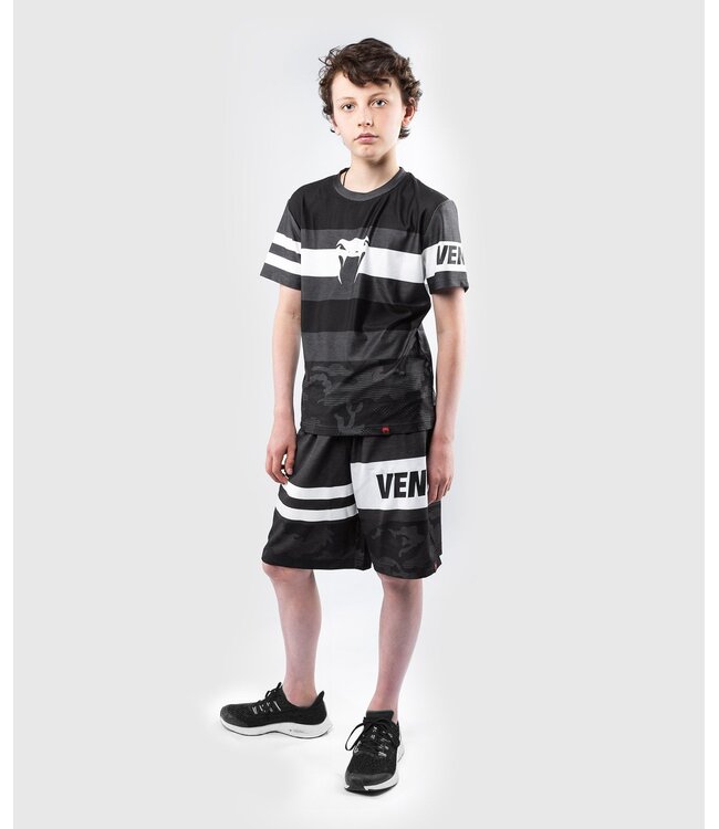 Venum Venum Bandit Kids Dry Tech T-shirts Zwart Grijs