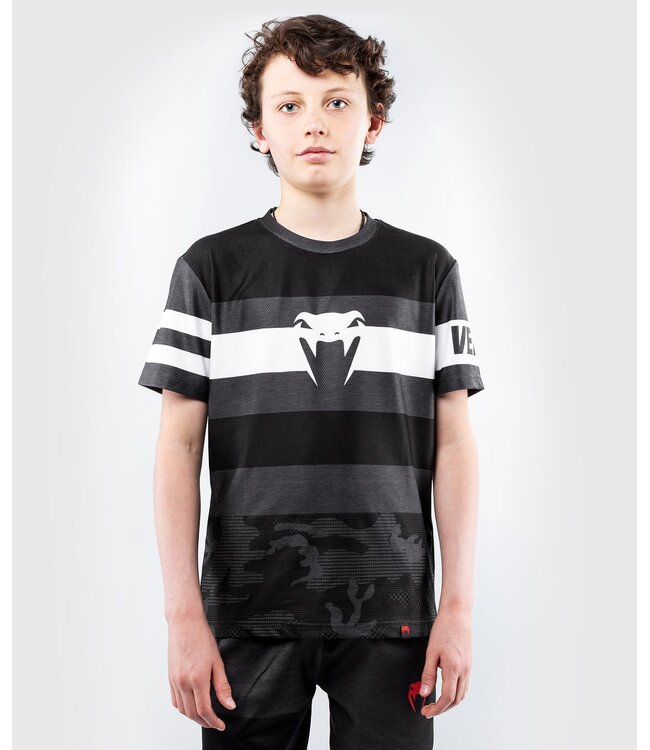 Venum Venum Bandit Kids Dry Tech T-Shirts Schwarz Grau