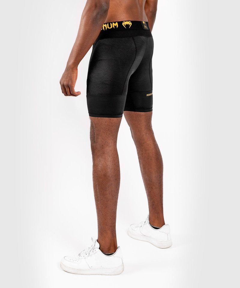 Venum Venum G-Fit Compressie Short Zwart Goud