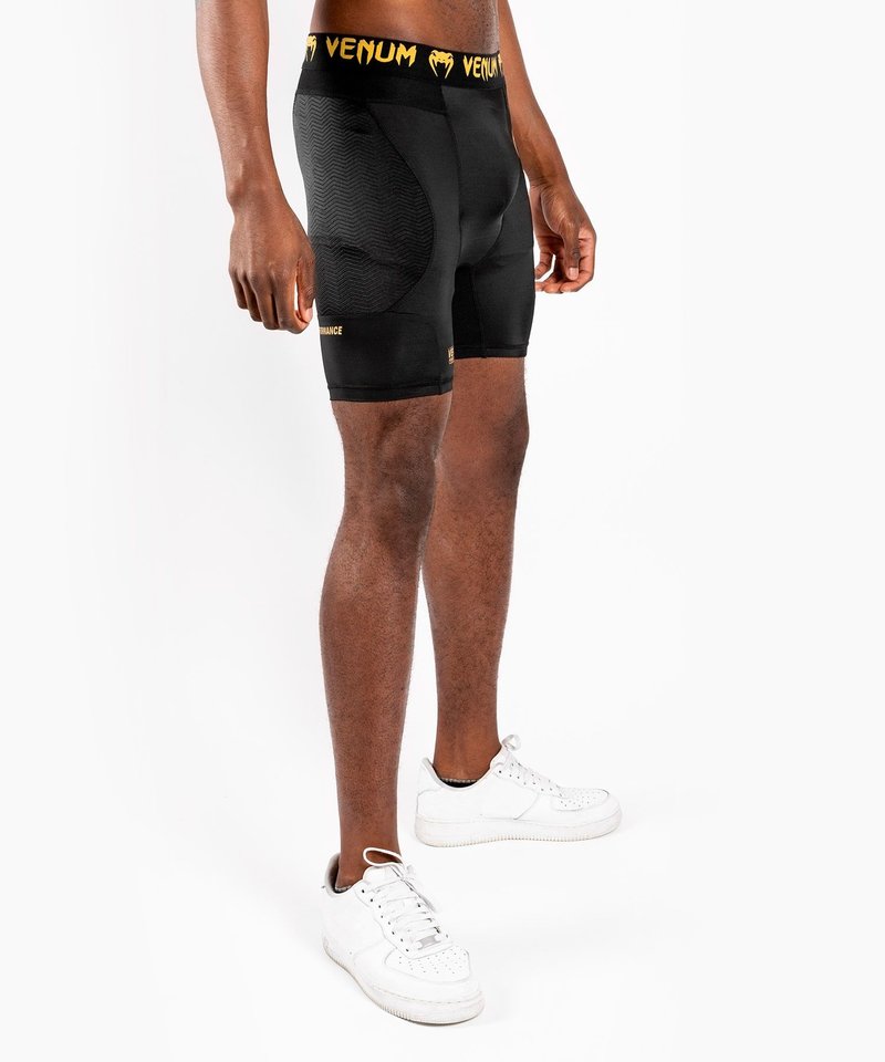 Venum Venum G-Fit Compressie Short Zwart Goud