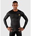 Venum Venum Rashguard G-Fit Compression Shirt L/S Zwart Goud