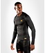 Venum Rashguard G-Fit Compression Shirt L/S Zwart Goud