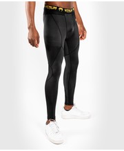 Venum Athletics Compression Pants Tights Black Gold - FIGHTWEAR SHOP EUROPE