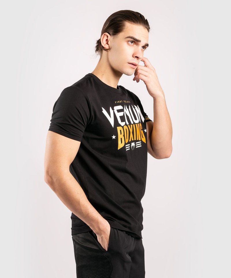 Venum Venum BOXING Classic 2.0 T-Shirt Schwarz Gold