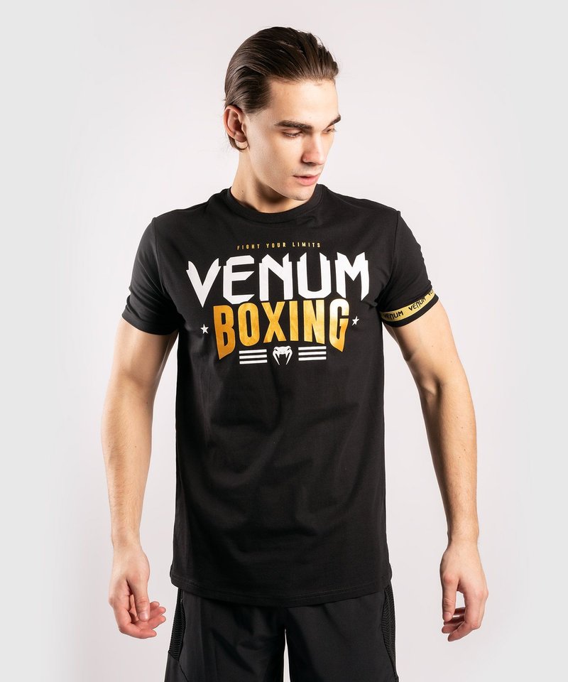 Venum Venum BOXING Classic 2.0 T-Shirt Schwarz Gold