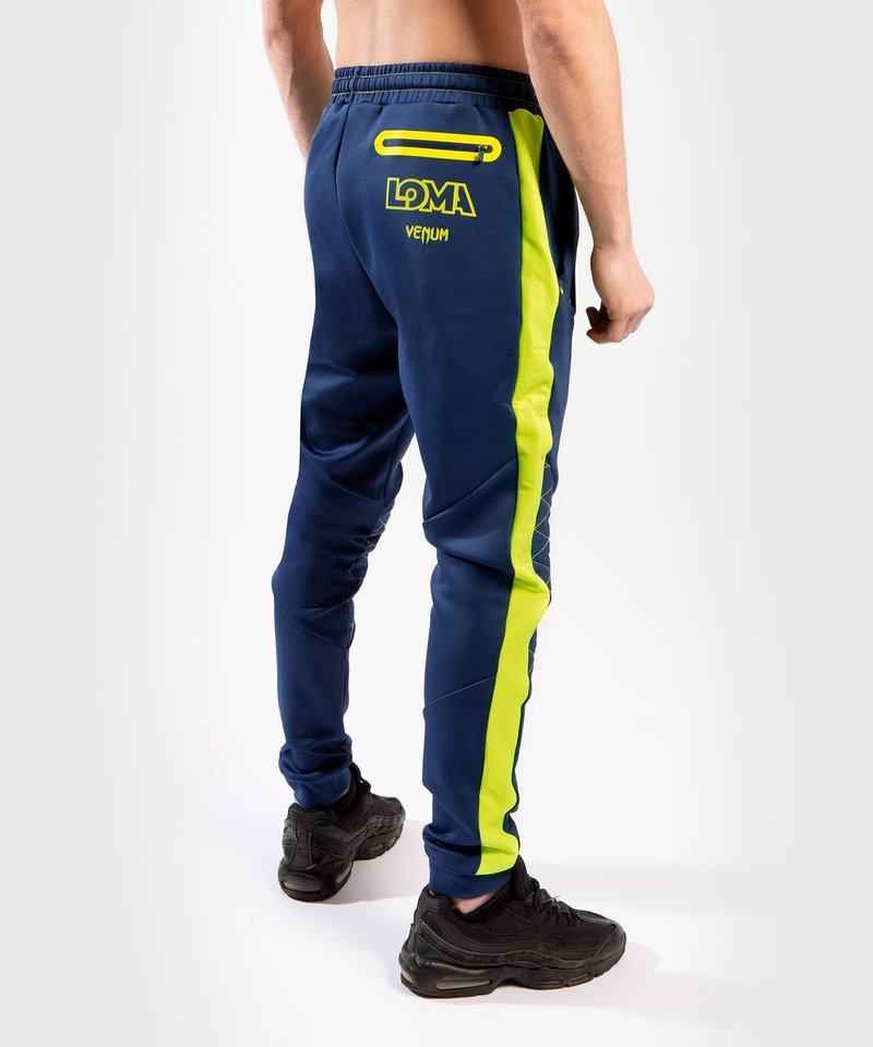 Venum Venum Origins Joggers Blue Yellow by Venum Fightwear