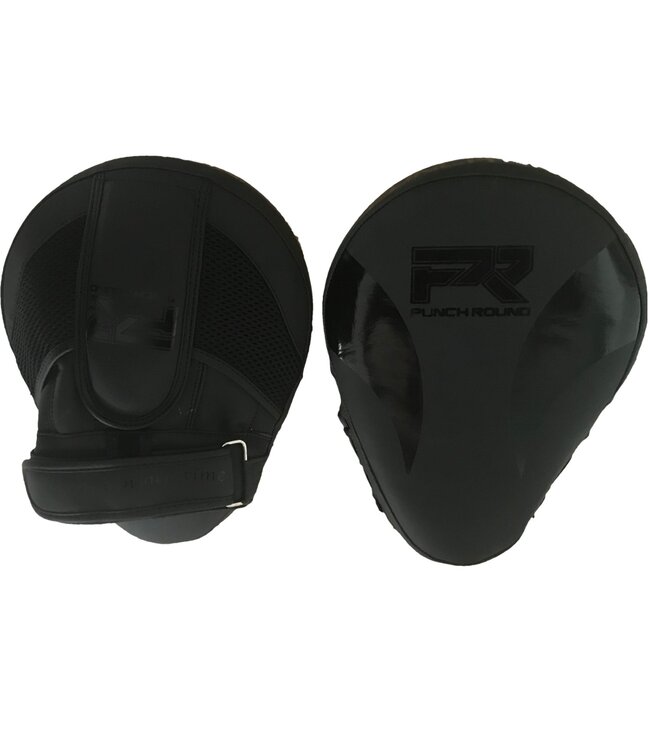 PunchR™  Punch Round PRO Hand Pads Kickboxing Pads Slam Black