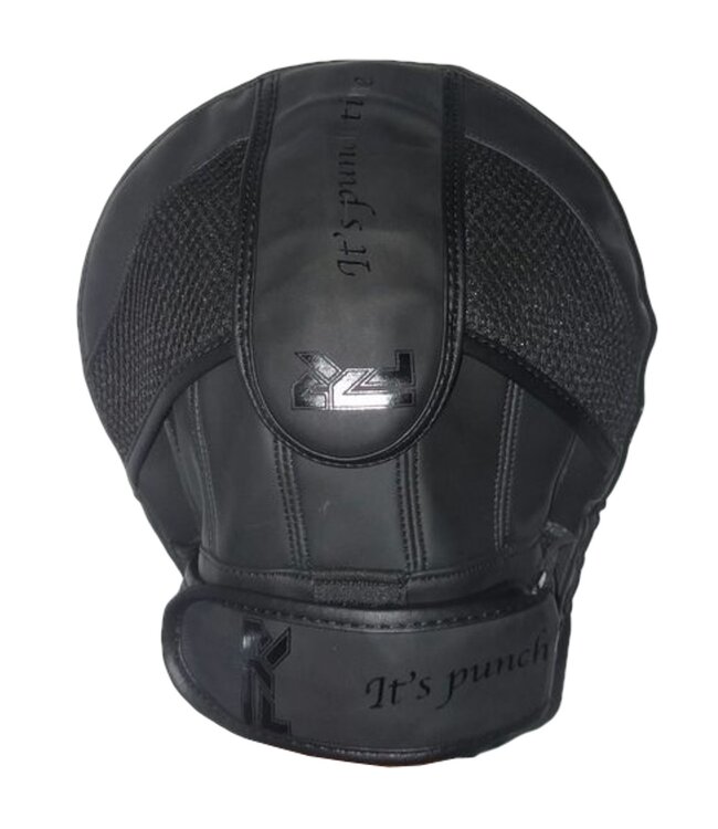 Punch Round Slam PRO Hand Pads Focus Mitts Black