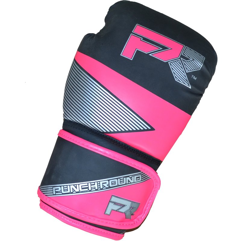 PunchR™  Punch Round Bokshandschoenen Evoke Zwart Roze