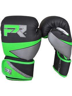 PunchR™  Punch Round Bokshandschoenen Evoke Zwart Groen