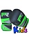 PunchR™  Punch Round Kids Bokshandschoenen Evoke Zwart Groen