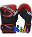 Punch Round No-Fear Boxing Gloves Kids Black Red