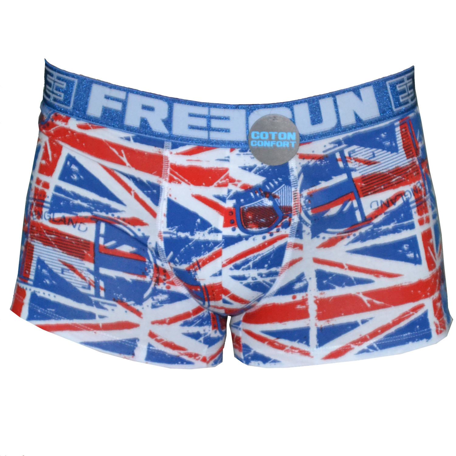 Freegun Underwear Great Britain Flag White Men Boxershorts Cotton -  FIGHTWEAR SHOP EUROPE
