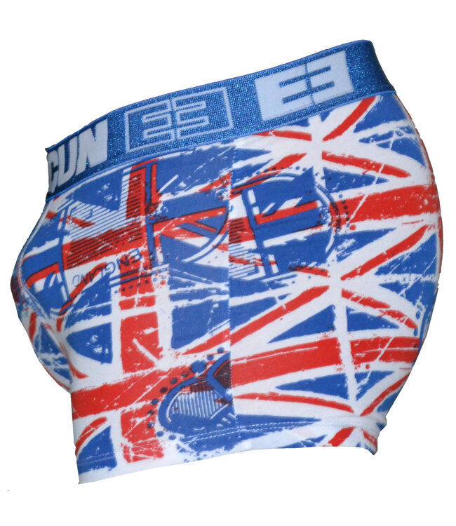 Freegun Underwear Britain Flag Weiss Men Boxershorts Baumwolle