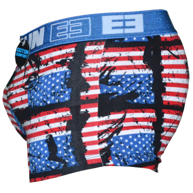 FreeGun Free gun Boxershorts Unterwasche American Flag Men Baumwolle