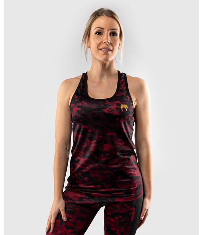 Venum Defender 2.0 Women Tank Top Black Red