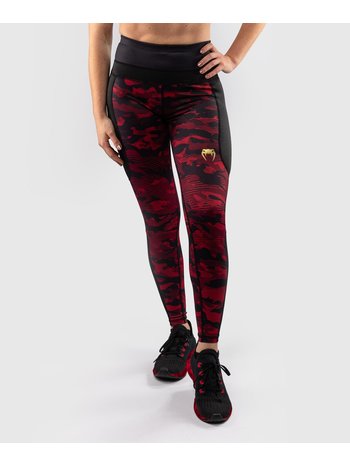 Venum Venum Defender Leggings Frauen Schwarz Rot