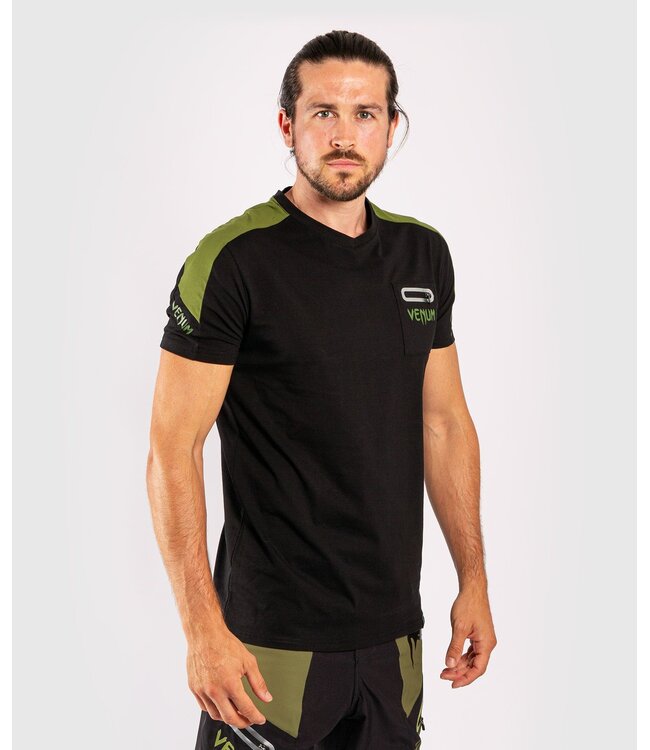 Venum T-Shirt Cargo Baumwolle Schwarz Grün