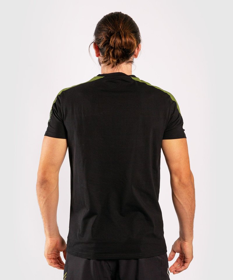 Venum Venum T Shirt Cargo Black Green Venum Fightwear Company