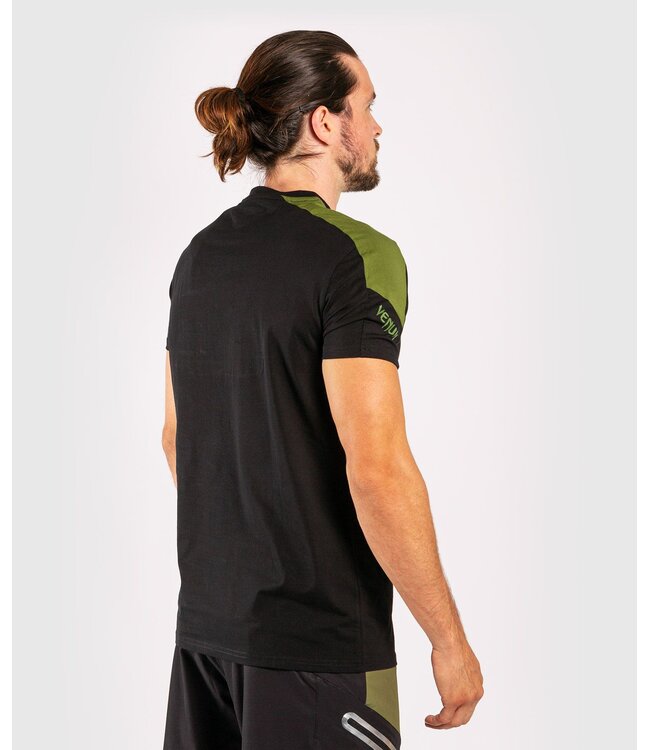 Venum T Shirt Cargo Cotton Black Green