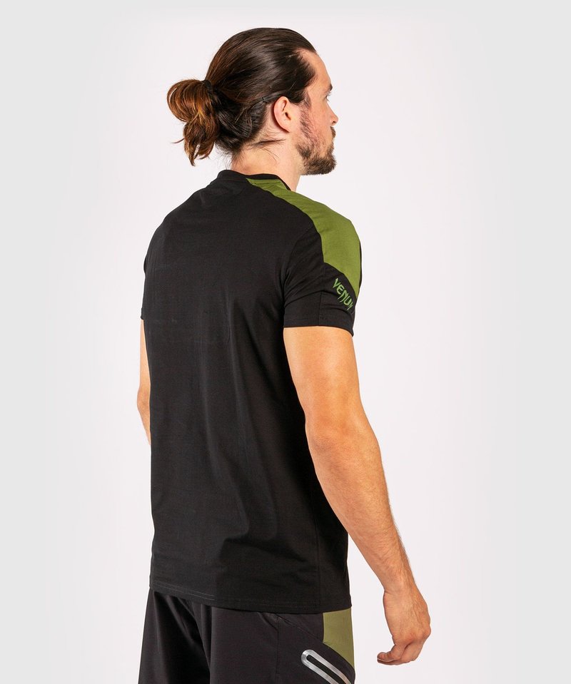 Venum Venum T Shirt Cargo Black Green Venum Fightwear Company