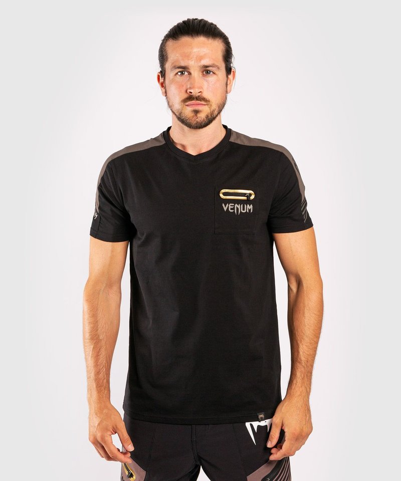 Venum Venum T Shirt Cargo Black Grey Venum Fightwear Company