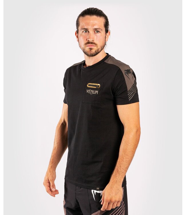 Venum T Shirt Cargo Black Grey