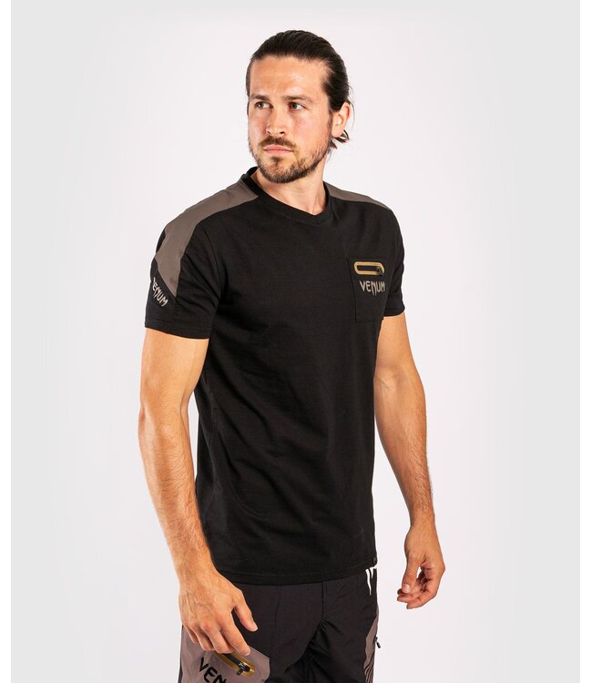 Venum T Shirt Cargo Black Grey