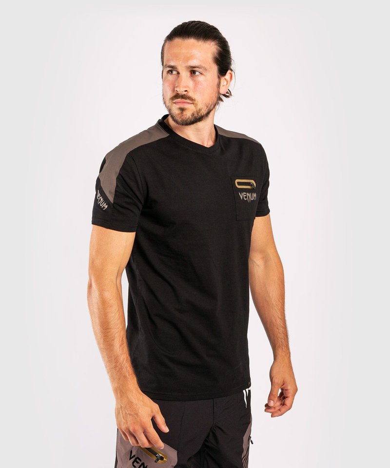 Venum Venum T Shirt Cargo Black Grey Venum Fightwear Company