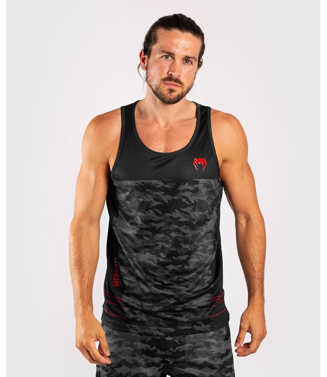 Venum Shirt Trooper Tank Top Camo Zwart Rood