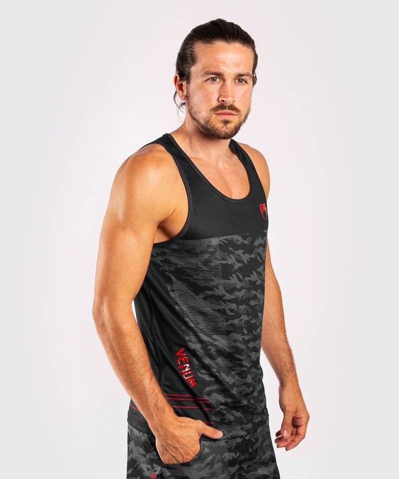 Venum Venum Shirt Trooper Tank Top Camo Black Red