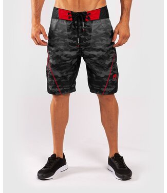 Venum Venum Trooper Training Boardshort Camo Zwart Rood