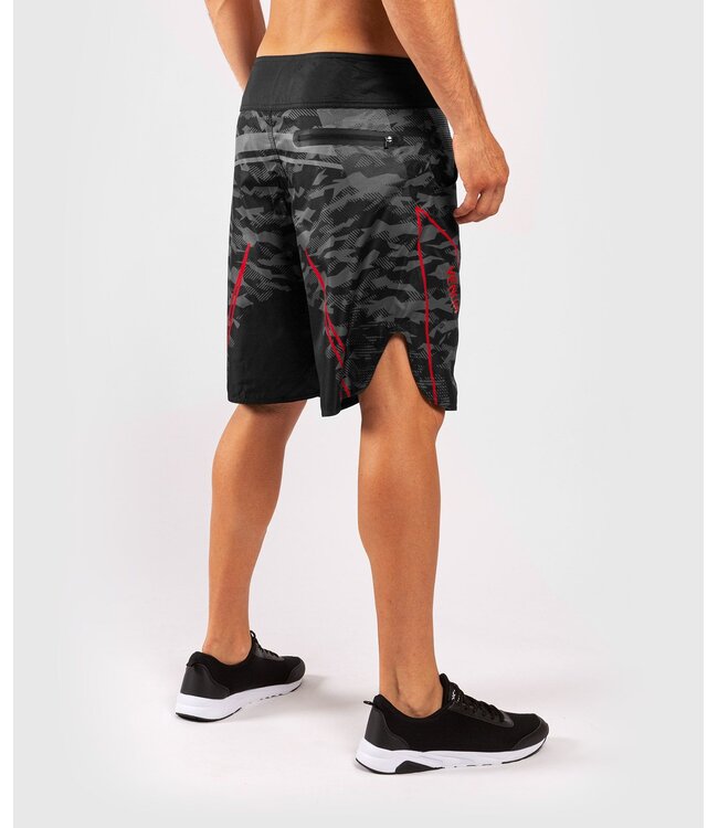 Venum Trooper Training Boardshort Camo Zwart Rood