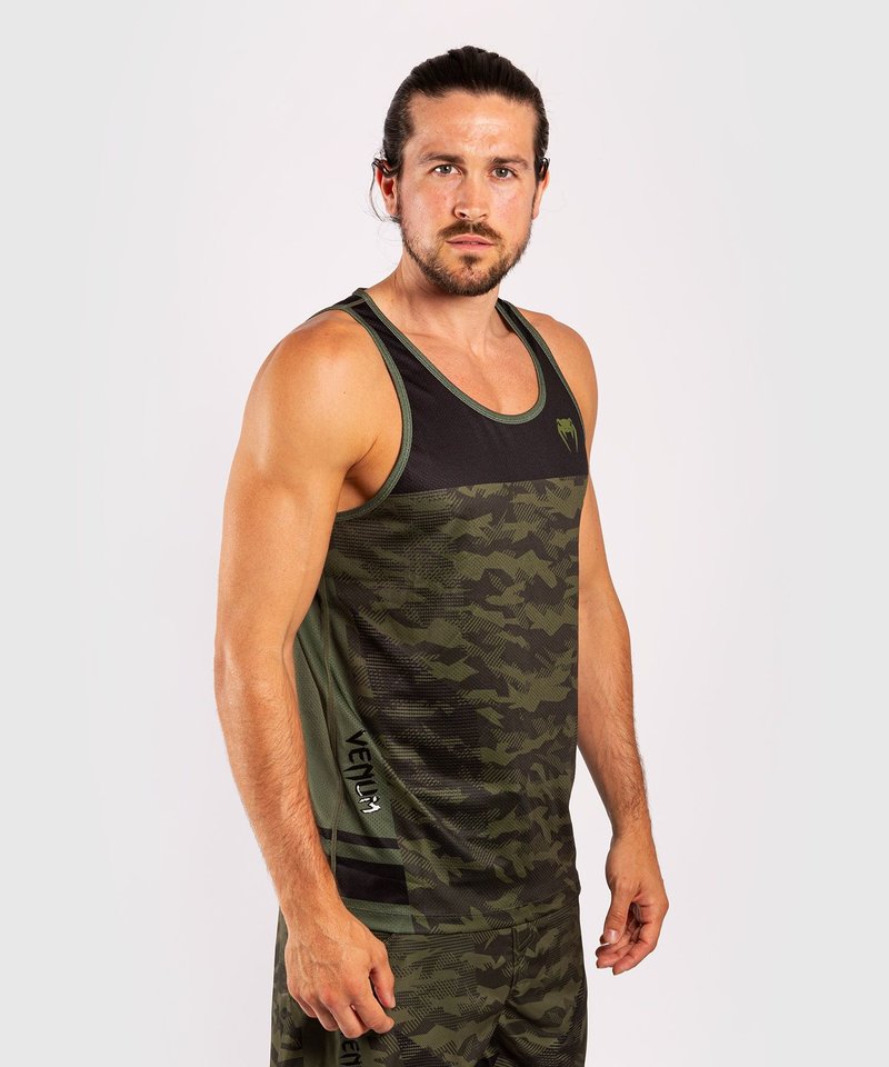 Venum Venum Shirt Trooper Tanktop Forest Camo Schwarz