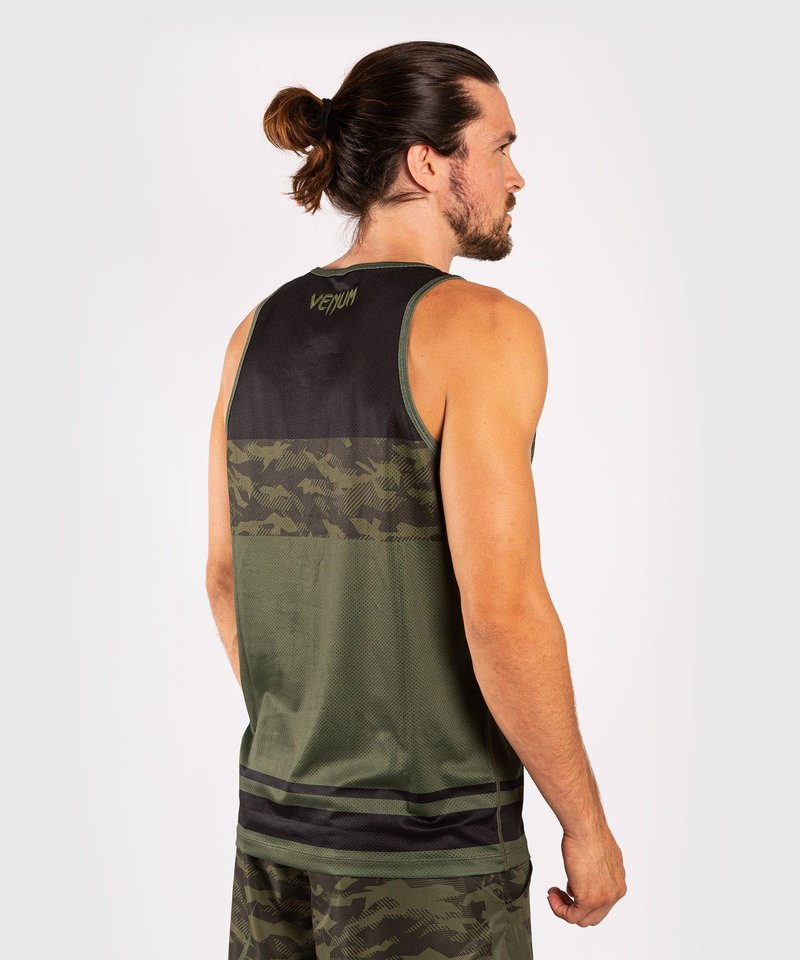 Venum Venum Shirt Trooper Tank Top Forest Camo Black