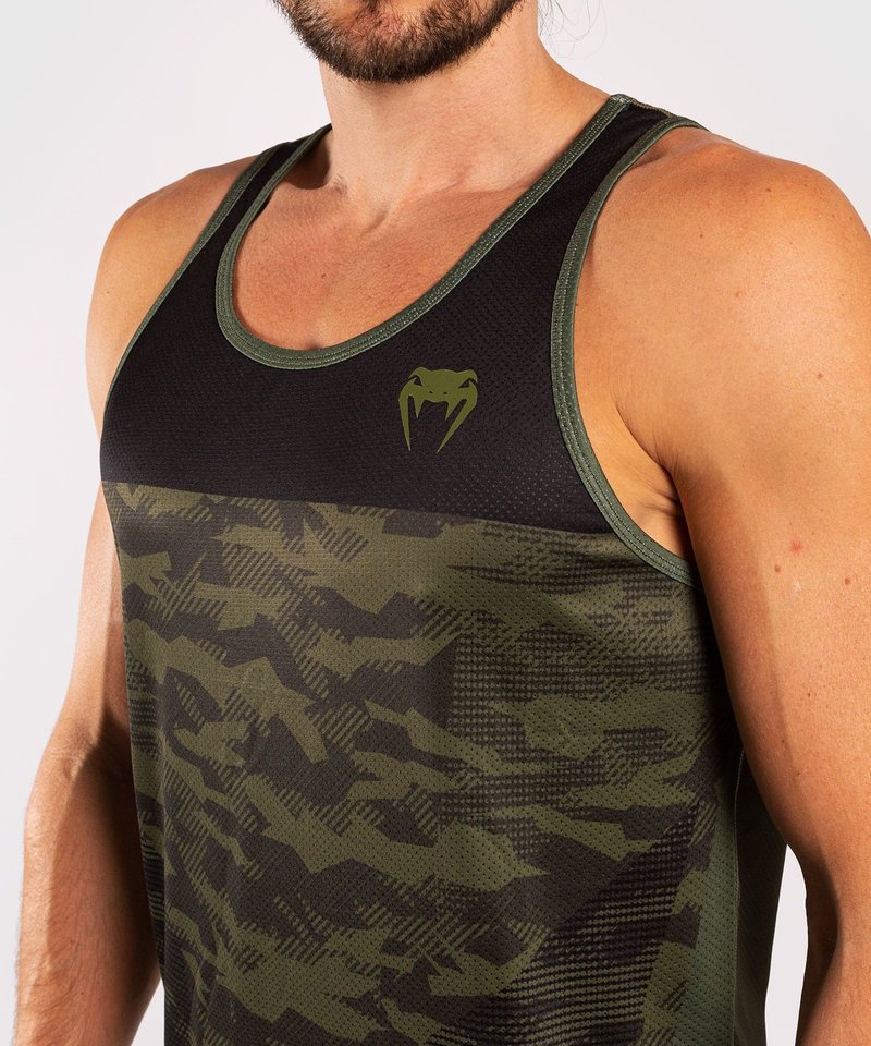 Venum Venum Shirt Trooper Tanktop Forest Camo Schwarz