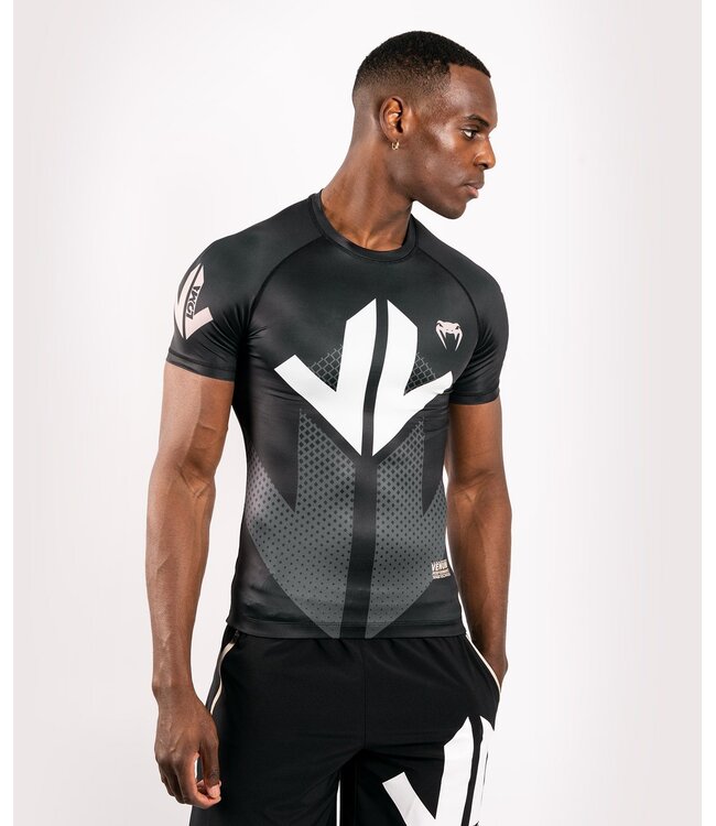 Venum Venum Arrow Rash Guard Korte Mouw Zwart Wit