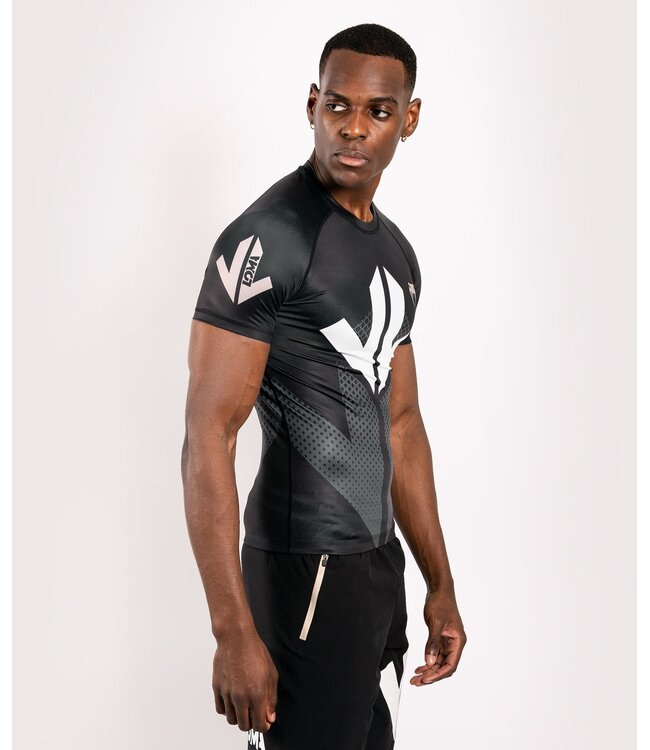 Venum Venum Arrow Rash Guard Korte Mouw Zwart Wit