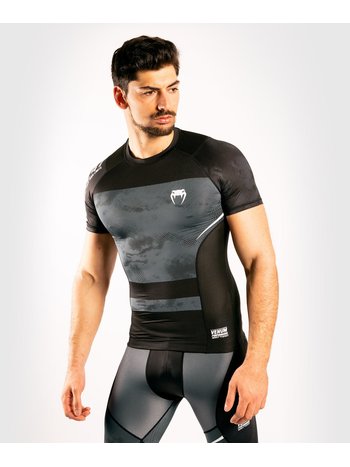 Venum Venum SKY247 Rashguard Kurzarm Schwarz Grau