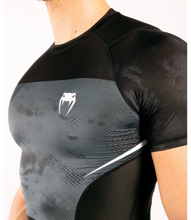 Venum SKY247 Rashguard Short Sleeves Black Grey