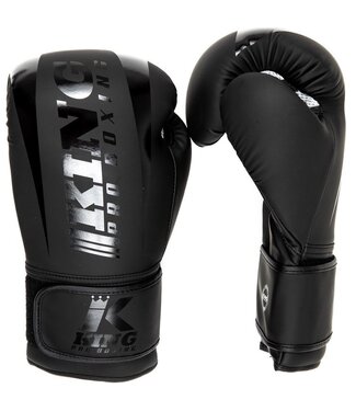 King Pro Boxing King Pro Boxing KPB / REVO 4 Boxhandschuhe Schwarz Schwarz
