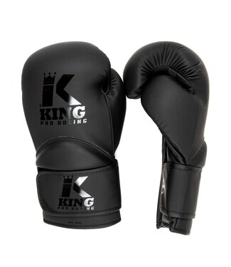 King Pro Boxing King Pro Boxing KPB BG KIDS 3 Boxhandschuhe Schwarz Schwarz
