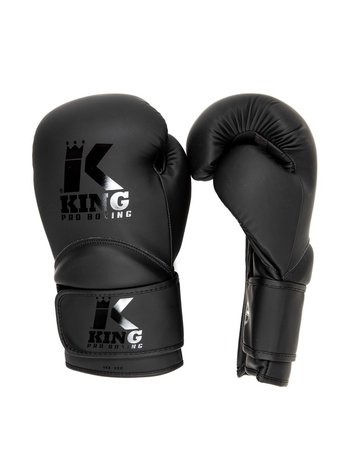 King Pro Boxing King Pro Boxing KPB BG KIDS 3 Boxhandschuhe Schwarz Schwarz