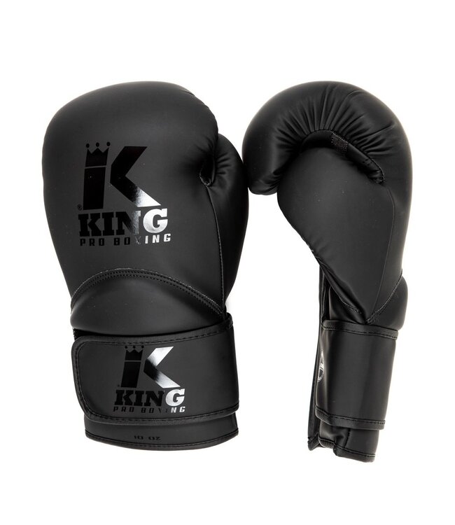 King Pro Boxing King Pro Boxing KPB BG KIDS 3 Boxhandschuhe Schwarz Schwarz