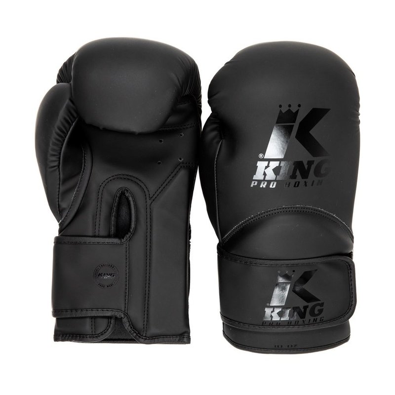 King Pro Boxing King Pro Boxing KPB BG KIDS 3 Boxhandschuhe Schwarz Schwarz